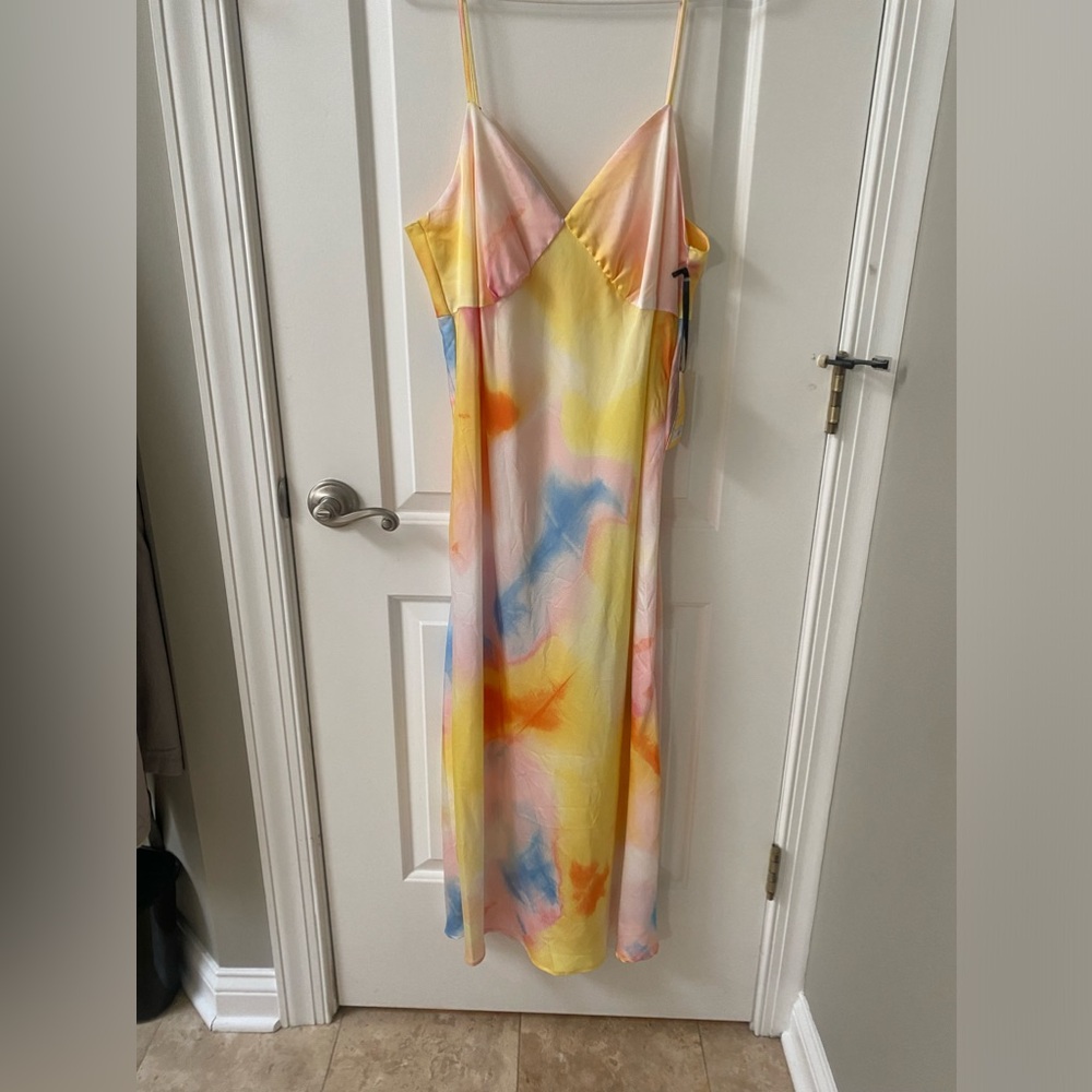 New DVF maxi slipdress